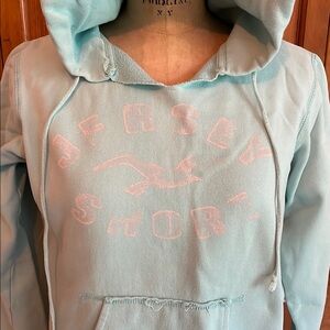 💙 MV Sport Pale Aqua Hoodie Sweatshirt Pullover 💙